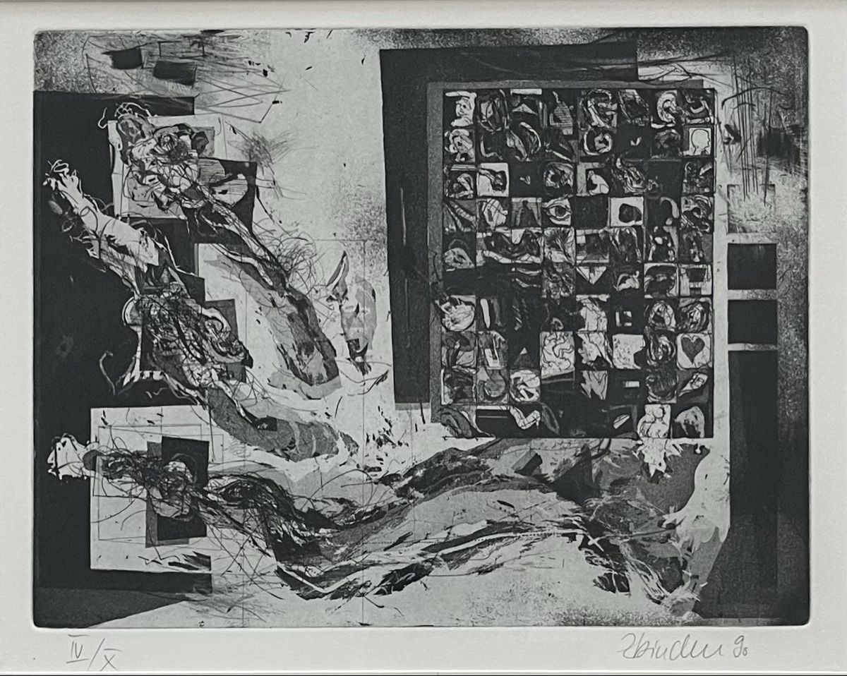 Arts picturaux & lithographies: Signiert – D'occasion à Grosshöchstetten par Perle1951 1