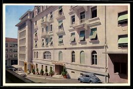 Lausanne, Hotel Victoria, Aussenansicht