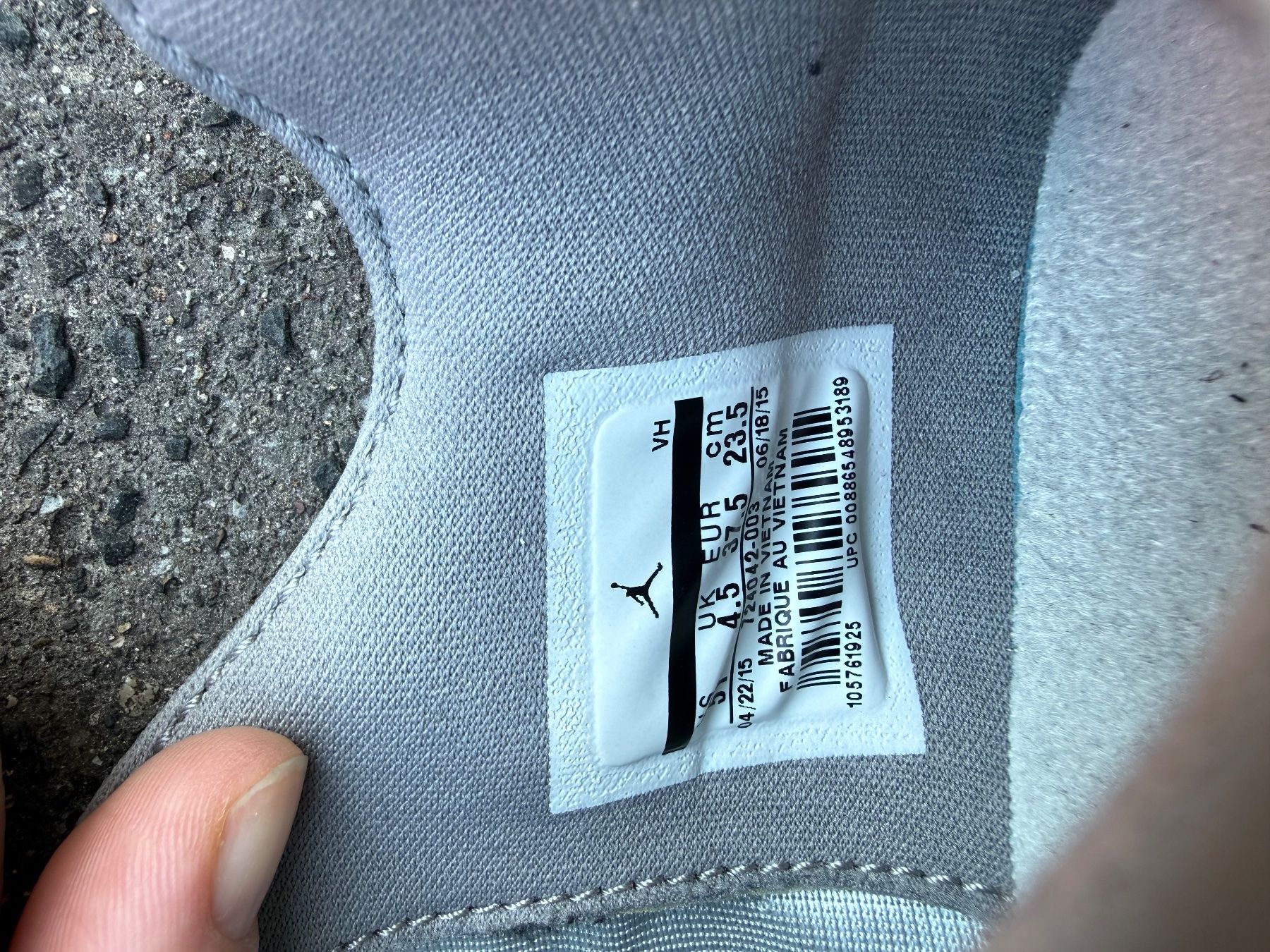 Scarpe da uomo: Michael Jordan Sneaker grau – Usato da Uettligen venduto da Leoniexx 4