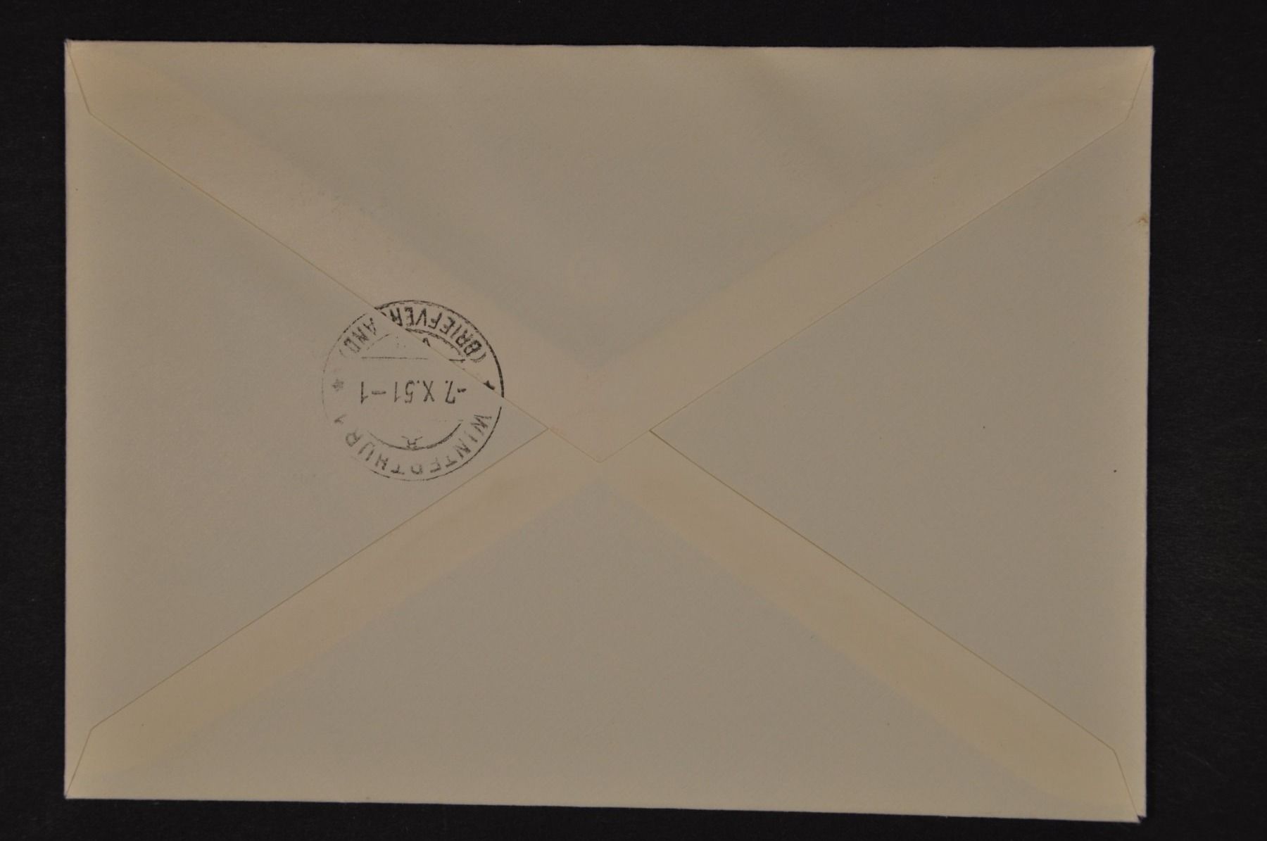 Tutti i francobolli: 1951 W32 Block auf R-Brief – Usato da Wolfhalden venduto da Zinauktion 1