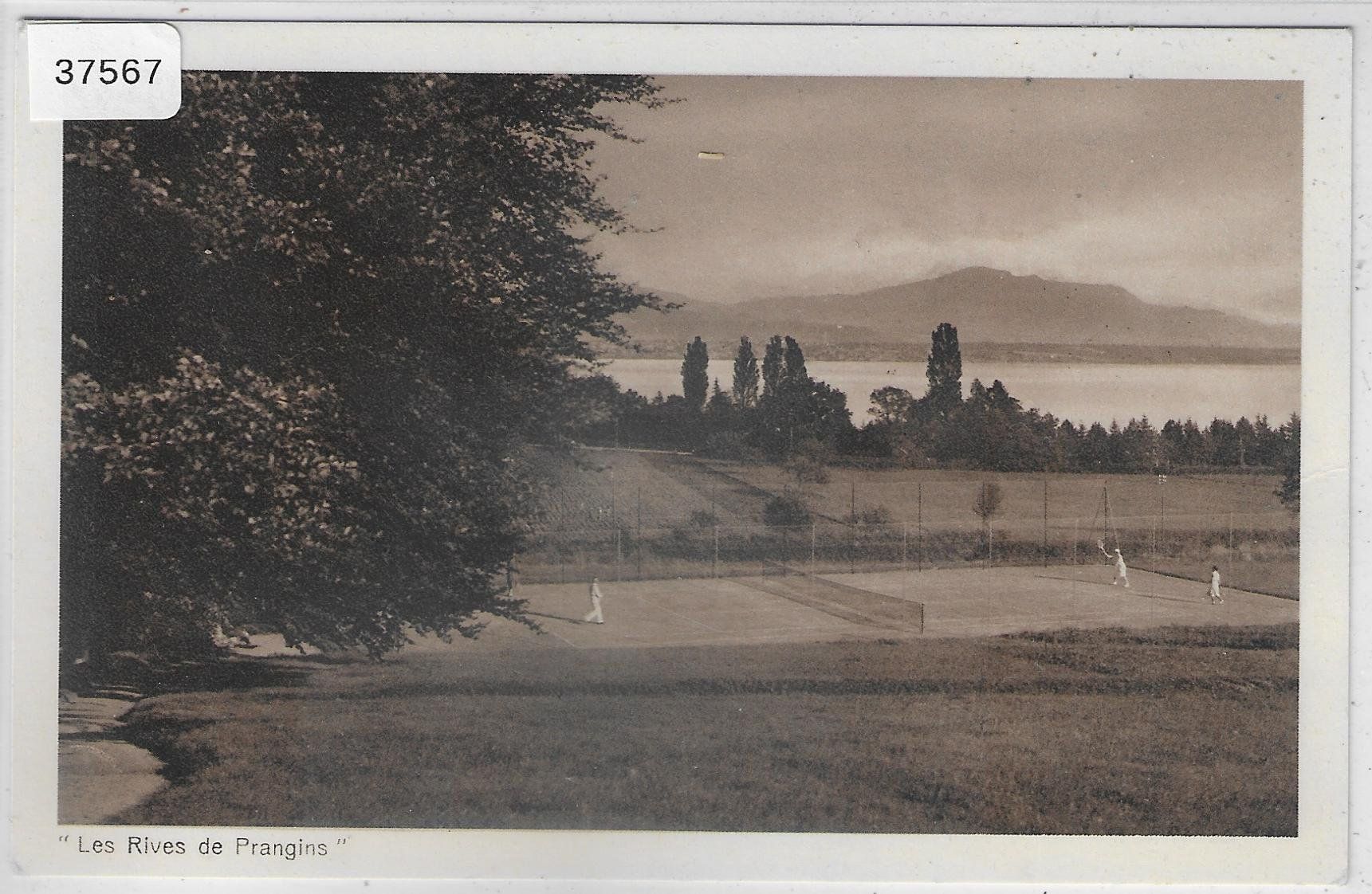 Cartoline postali: Les Rives de Prangins - Tennisplatz – Difettoso da Ettingen venduto da Kartenplanet