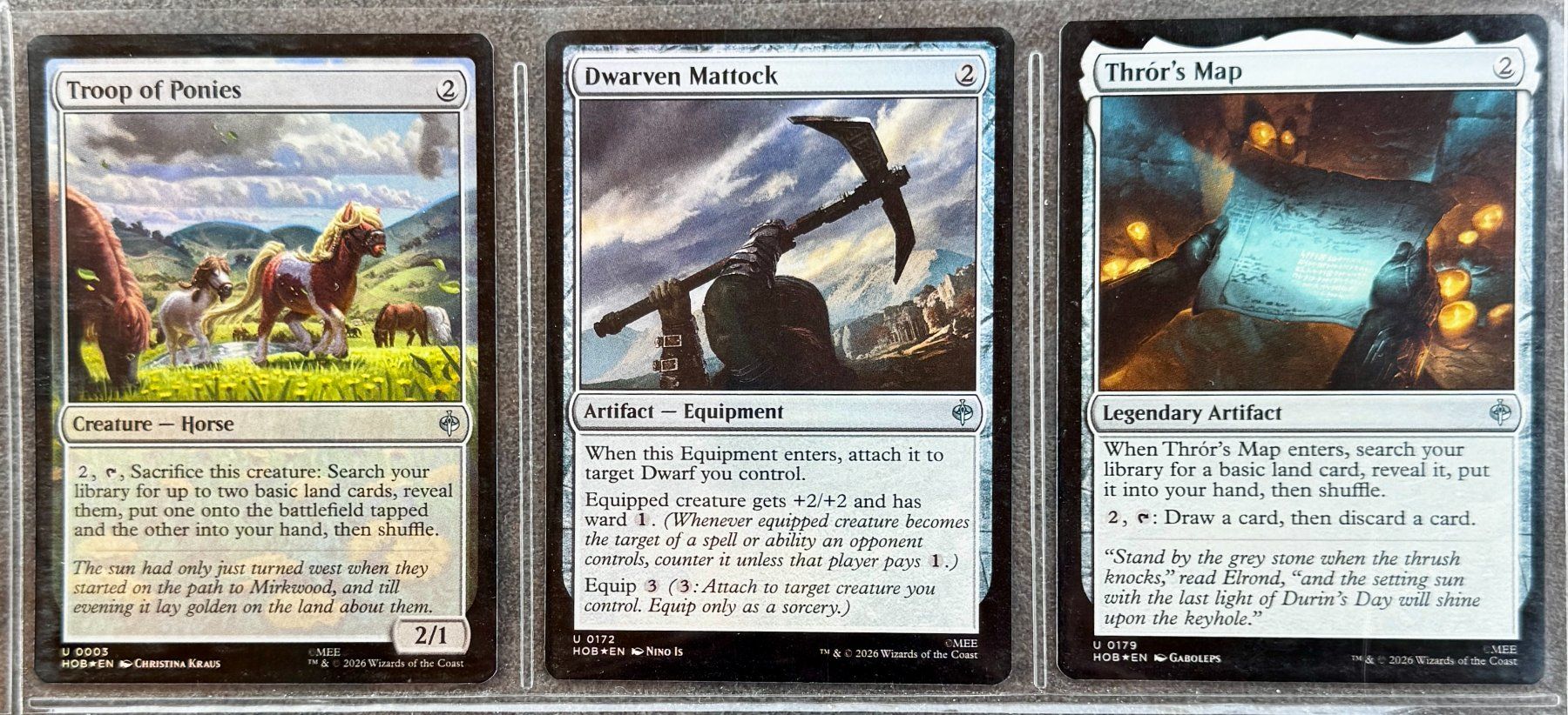 Magic The Gathering Carte collezionabili: The Hobbit Foil Uncommons 48stk. – Nuovo (secondo la descrizione) da Rechthalten venduto da hosme_be 5