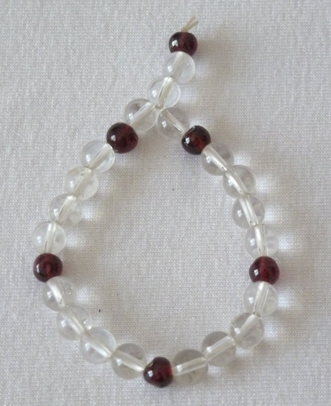Bracciali & Braccialetti: Kinder-Armband - Bergkristall/Amethyst – Nuovo e nell'imballaggio originale da Mauren venduto da Yeelen
