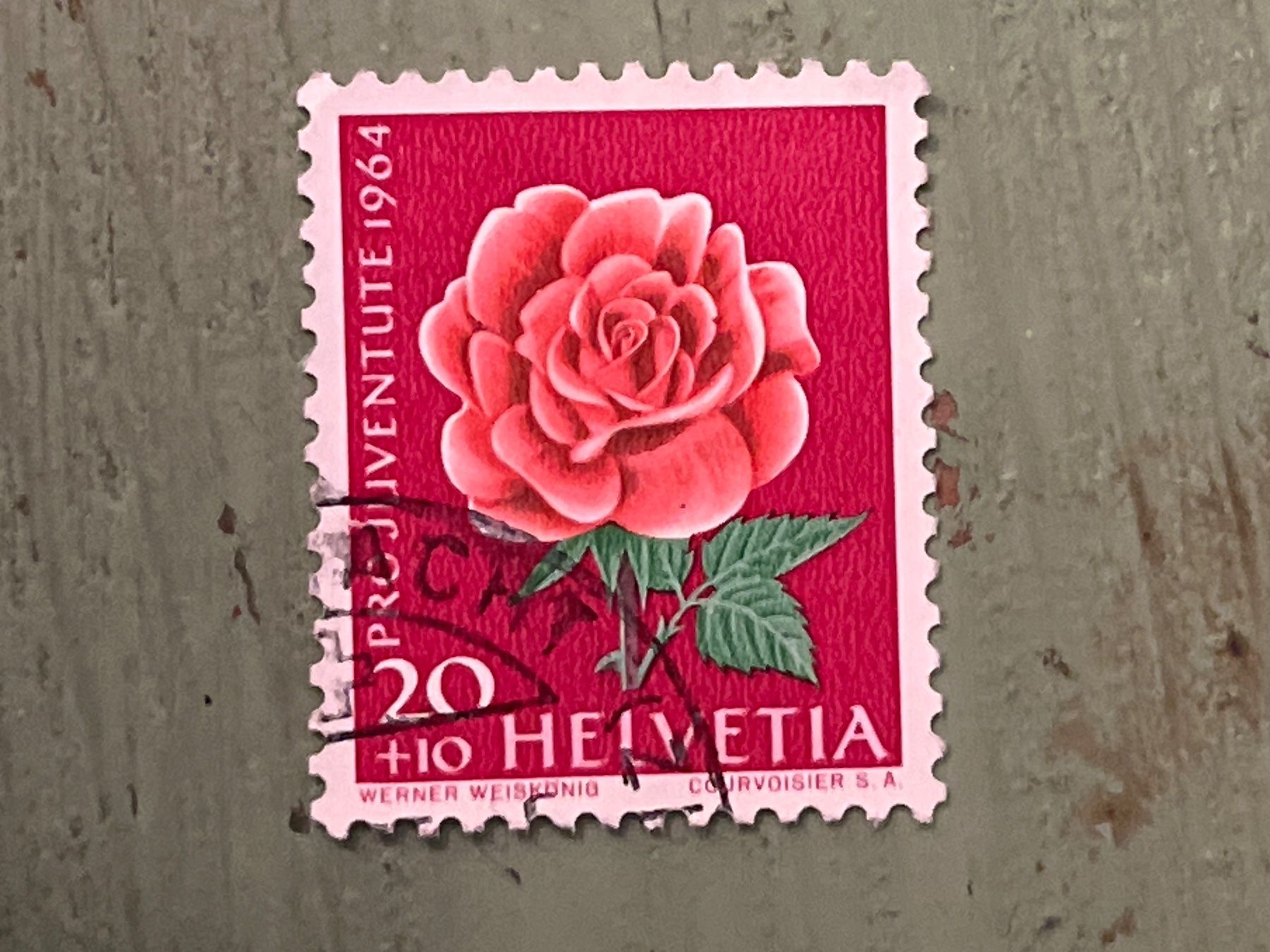 Alle Briefmarken: Schweiz Briefmarke – Gebraucht aus Chiasso von AzenYa