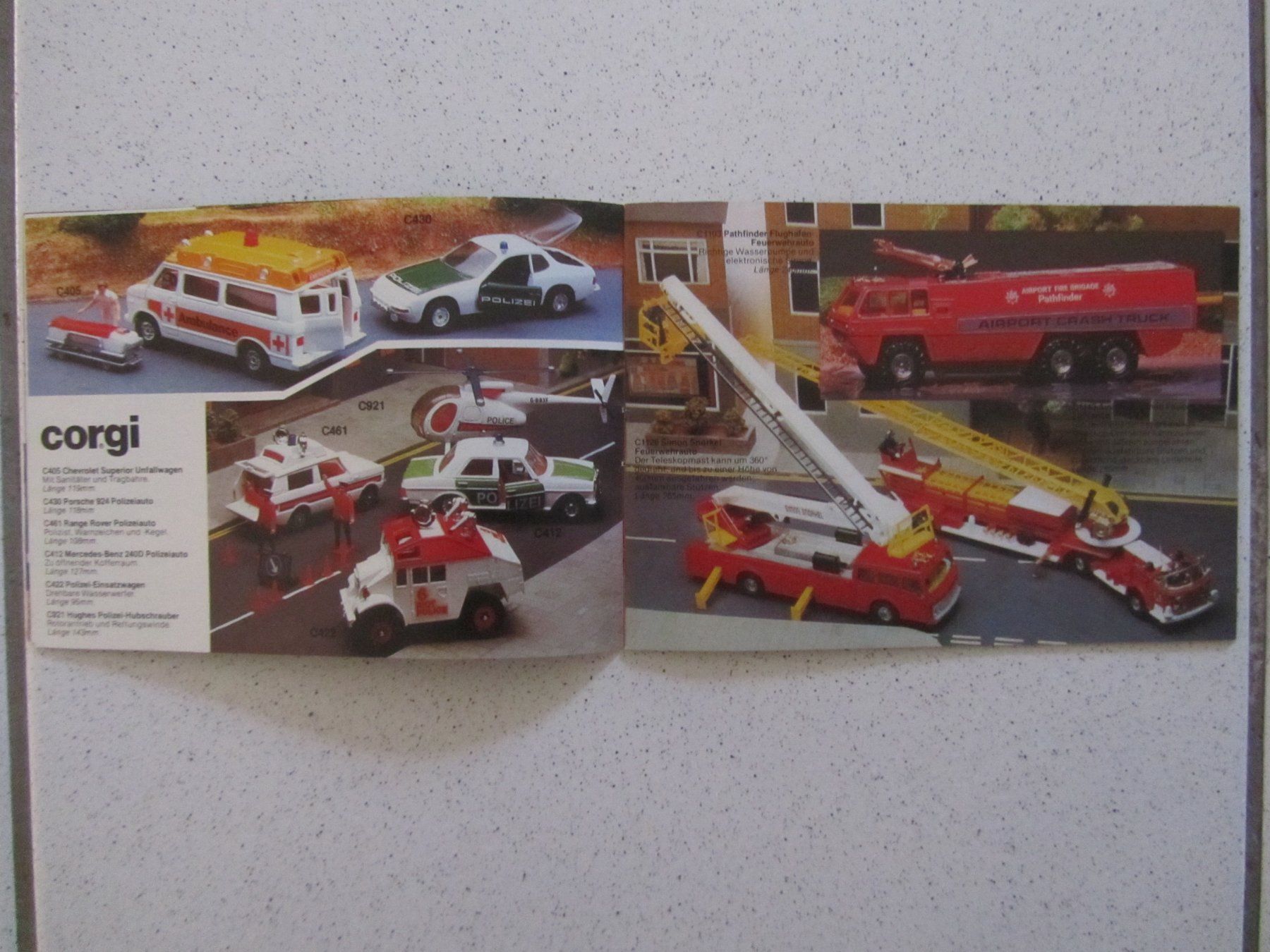Corgi Toys Modellini d'auto: Corgi Toys, Prospekt von 1978 – Usato da Weiningen ZH venduto da dietsch57 2