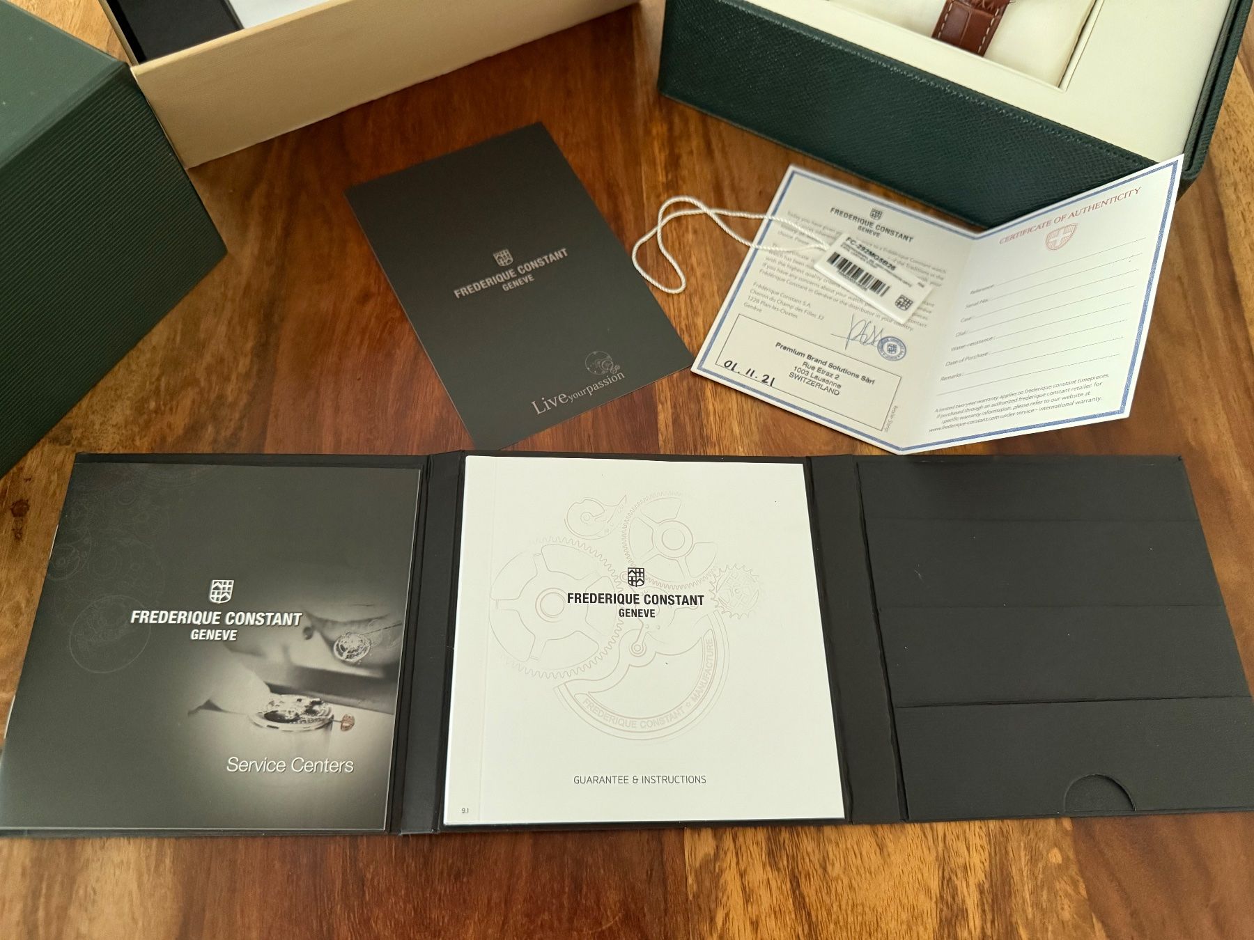 Frederique Constant Uhren: Frédérique Constant Geneve - Classics Chrono Black Dial – Gebraucht aus Schliern b. Köniz von 505SR2.0 6
