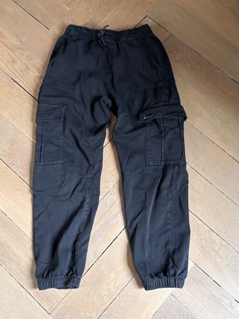 Zara black cargo pants, size 13-14 years,fire 🔥