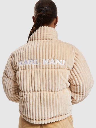 Karl Kani Winterjacke Cord Beige Top Zustand Gr. XS