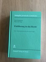 Einführung in das Recht - 5. Auflage - Vogt/Forstm.