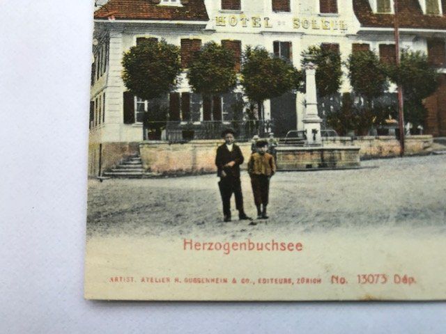 Ansichtskarten: Herzogenbuchsee, von 1910 – Gebraucht aus Niederscherli von Lucia16 1