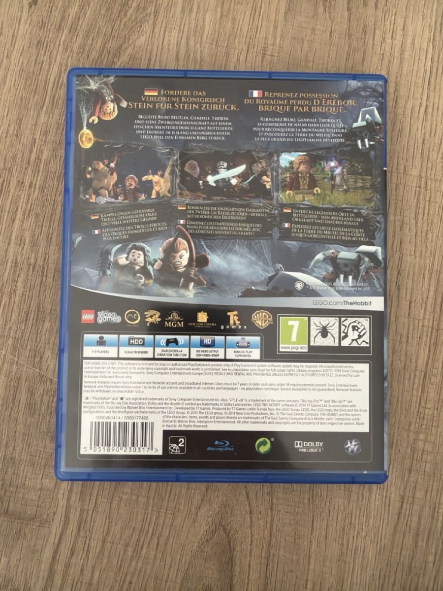 Sony Giochi: Lego - Hobbit Ps4 – Usato da Hagendorn venduto da masterchieff 1