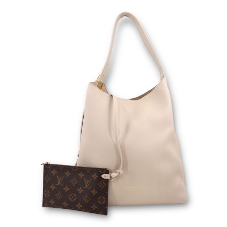 Louis Vuitton Low Key Hobo MM Limestone
