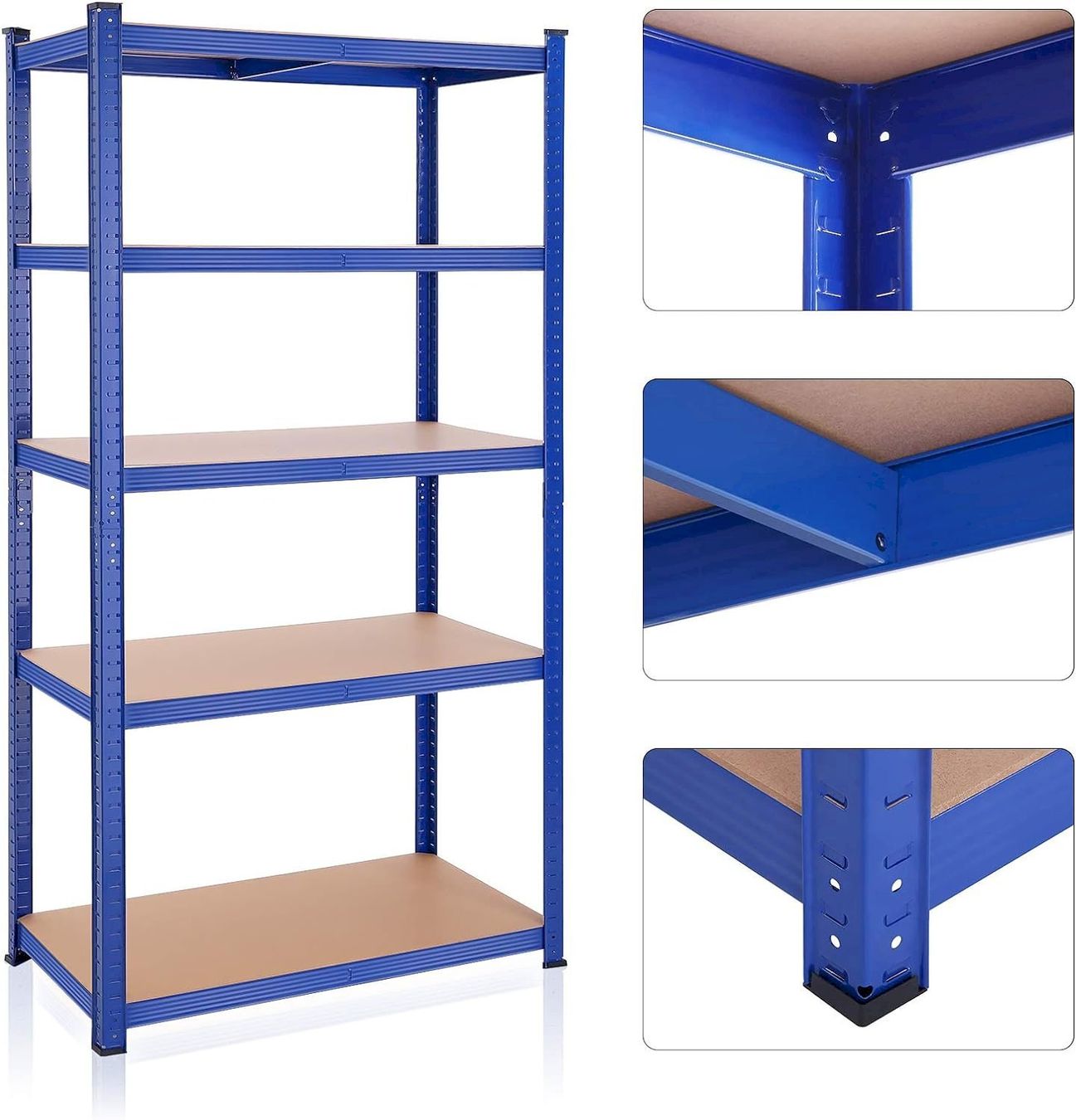 Regale: SONGMICS Lagerregal 200cm blau – Neu und originalverpackt aus Bottighofen von zaap 3