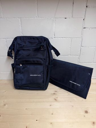 Hirslanden Baby Wickelrucksack inkl. Wickelunterlage