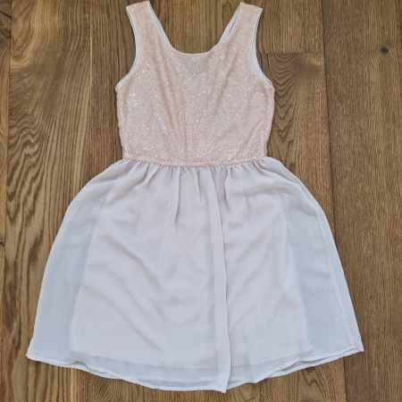 Kleid Vero Moda Rosé Pailletten Grösse 36 wie neu