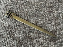 Antiker Brieföffner „Kt. Bern“ Messing RAR