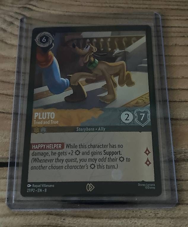 Cartes à collectionner: Carte Lorcana promo Pluto – D'occasion à Meyrin par ton_p9fm