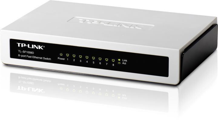 TP-Link Hub & Switch: TP-LINK Switch 8-Port 10/100Mbps NEU – Nuovo e nell'imballaggio originale da Oensingen venduto da CH-Techniker