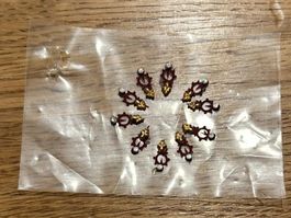 Dekorative Bindi-Sticker für die Stirn