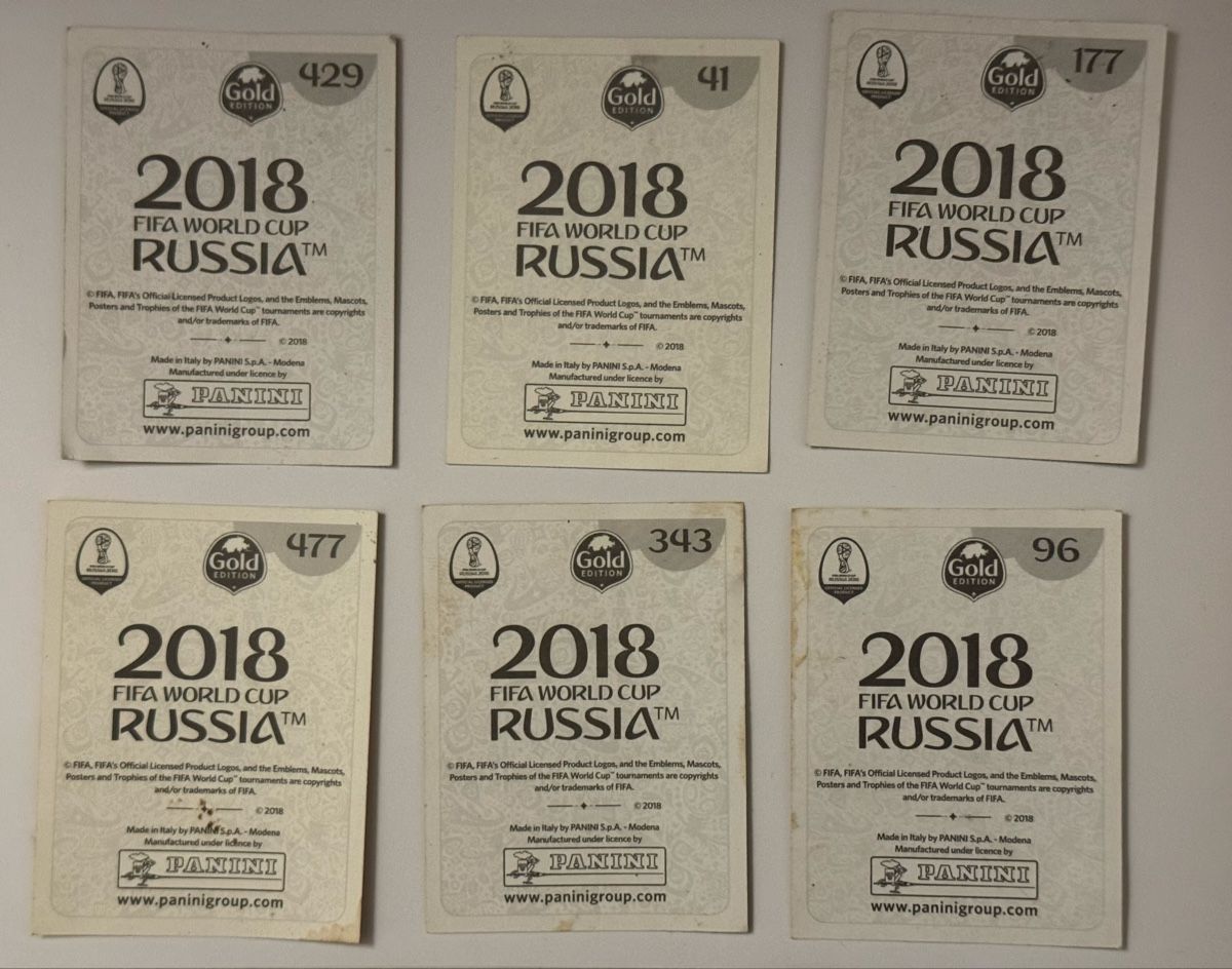 Panini Sammelbilder & Trading cards: Stickers Panini Coupe du Monde Or 2018 – Neu (gemäss Beschreibung) aus Lausanne von Dri_Shop 1