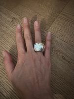 Svarovisk Hammered Sterling Silver Ring