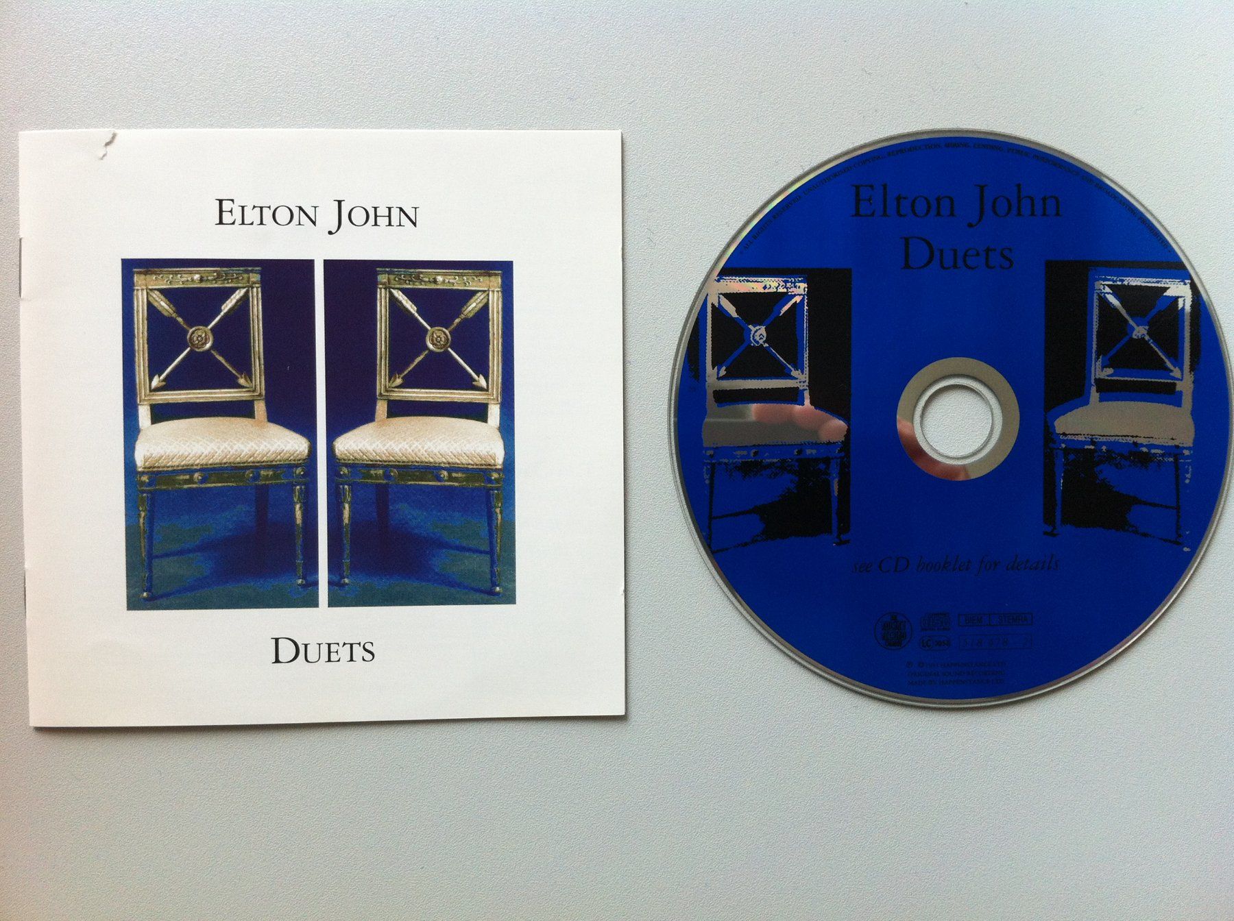 CDs: CD Elton John "Duets" 1993 – Gebraucht aus Brunnen von Artemis53