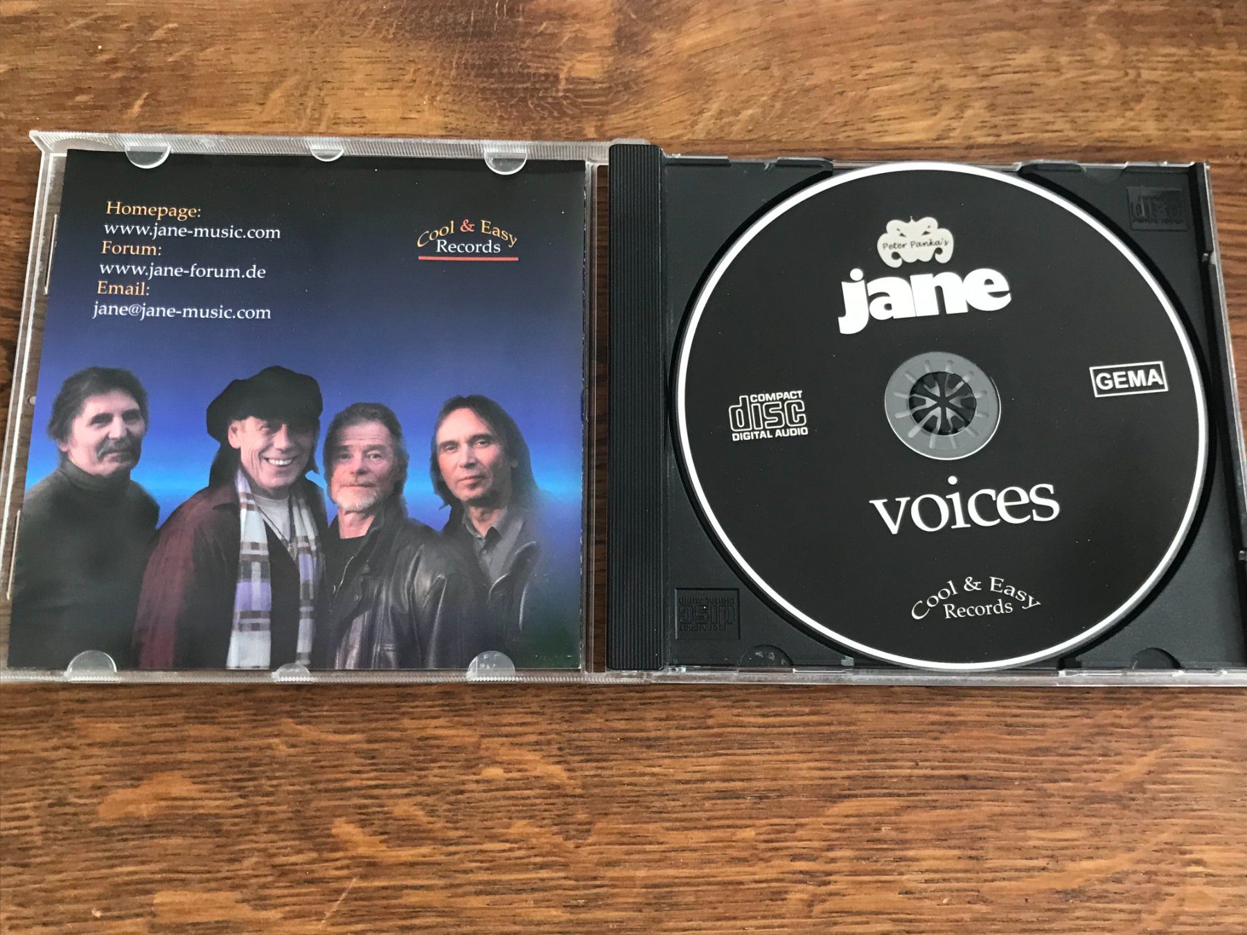 CD: JANE - Voices - Krautrock/Prog Rock – Usato da Buchs AG venduto da Archie 1