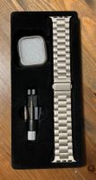 Edles Edelstahl Armband für Apple Watch + Case + Werkzeug