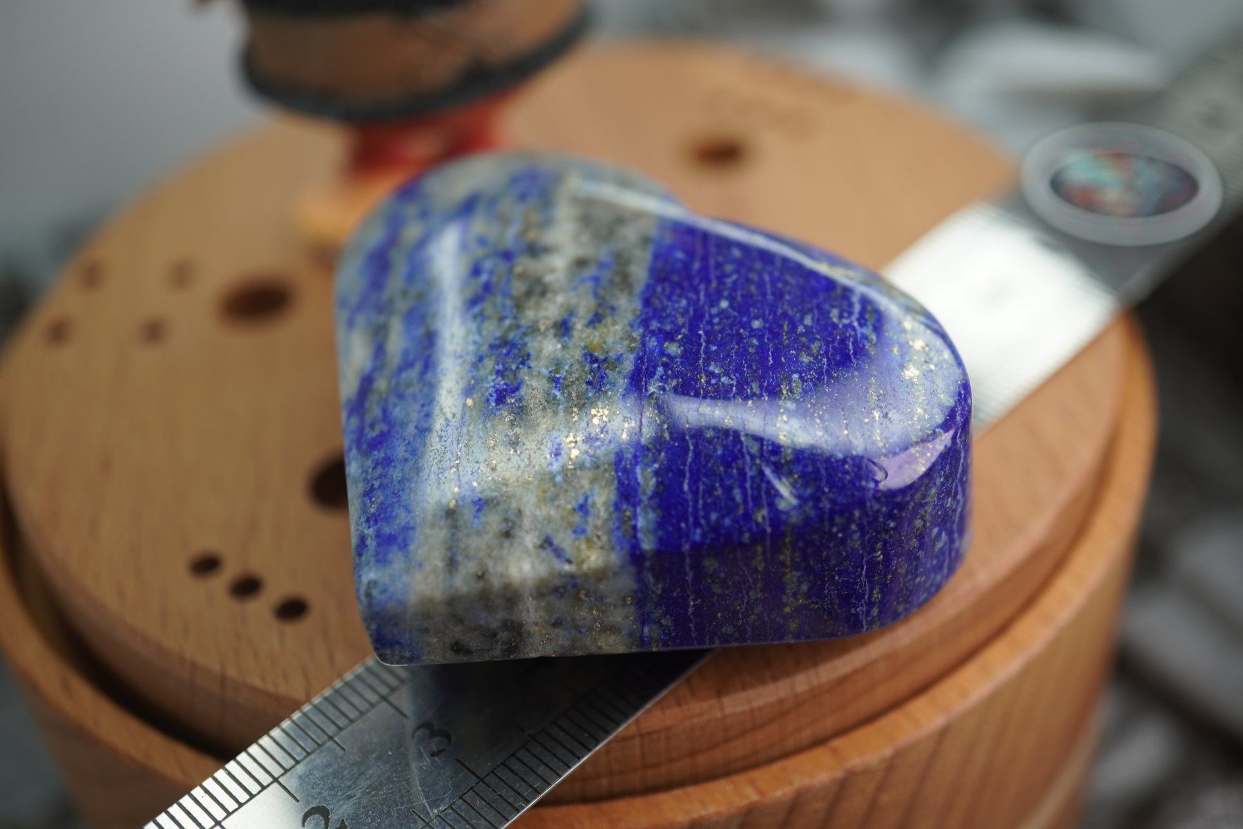 Minerali & Pietre curative: Lapis Lazuli    Herz      6cm   Räumung  np28.- – Nuovo e nell'imballaggio originale da Eschenbach SG venduto da topstone 6