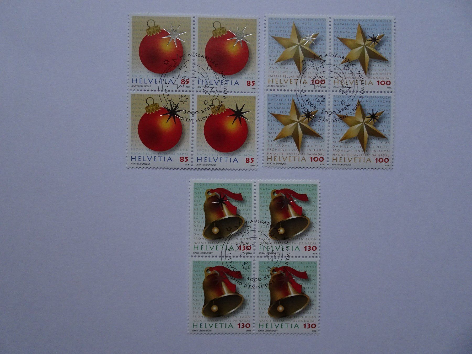 Tous les timbres: 2008 – Neuf (Voir description) à Aadorf par Chnorli-Furz