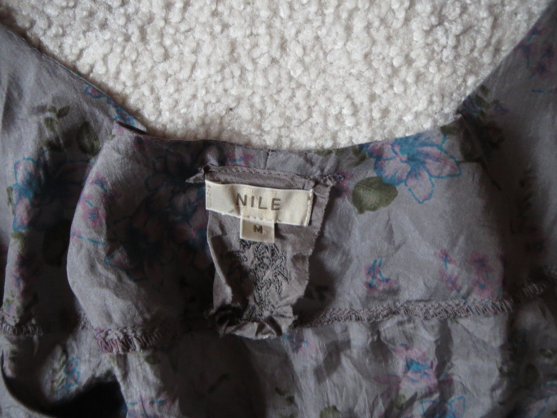 Camicette: tolle NILE Bluse aus 100% SEIDE Gr M – Usato da kiental venduto da Anna3723 3