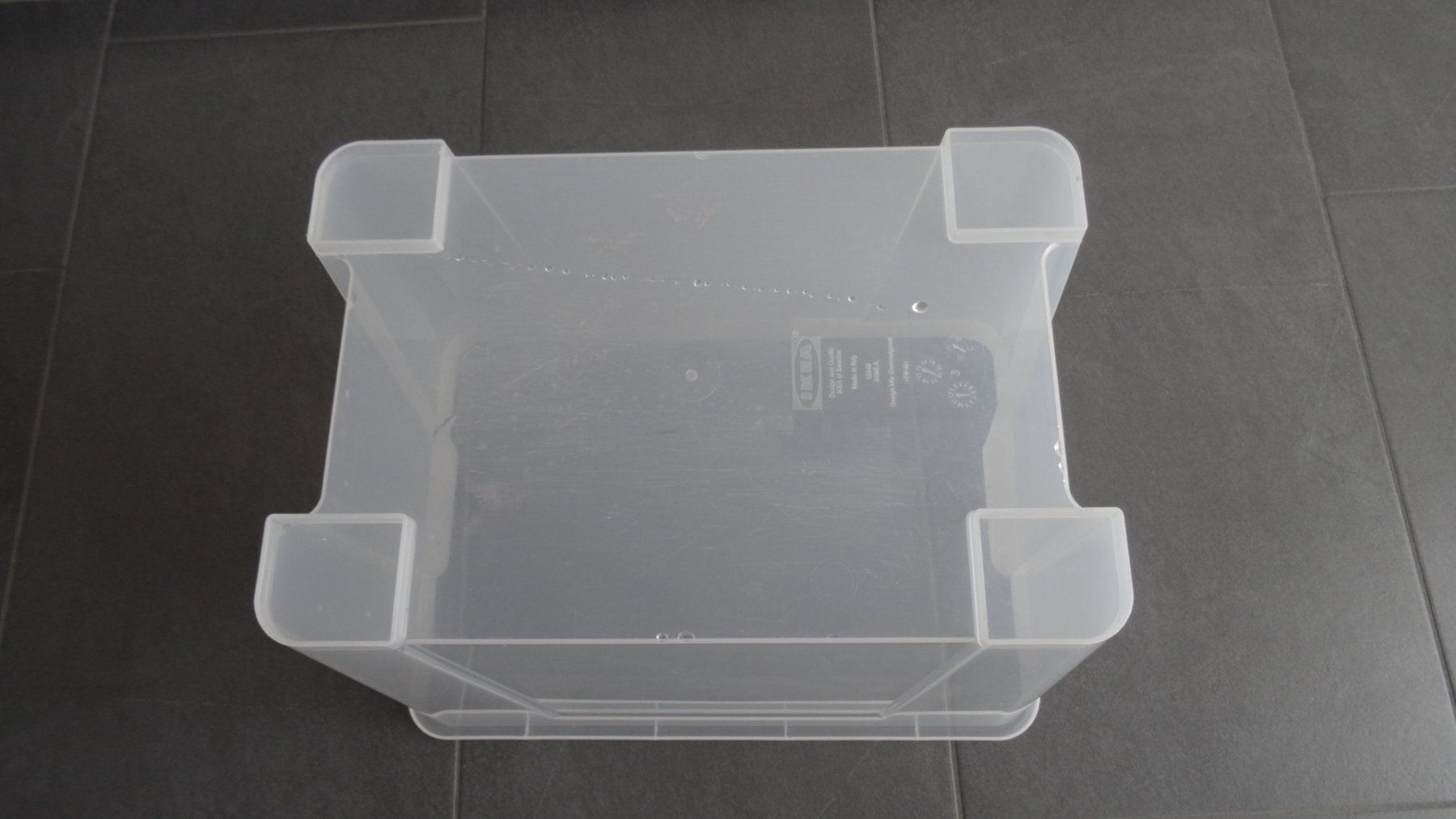 Ikea Contenitori & Simili: Ikea SAMLA Box, transparent, 39x28x28 cm/22 l – Usato da Beinwil am See venduto da den_p9db 2
