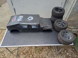 RC Car Haube und 4 Räder