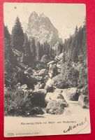 Reichenbachfälle mit Well- u. Wetterhorn 1903