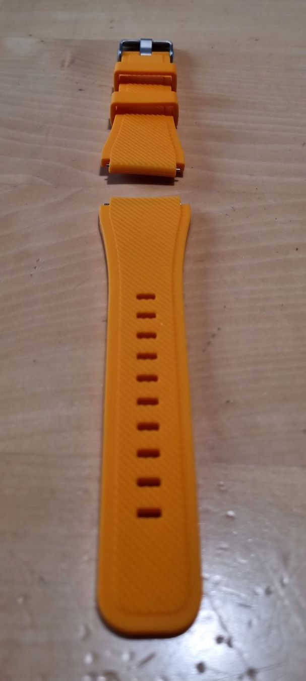 Bracciali & Braccialetti: Uhrarmband 20 mm, Silikon – Nuovo (secondo la descrizione) da Adliswil venduto da Hortulano 1