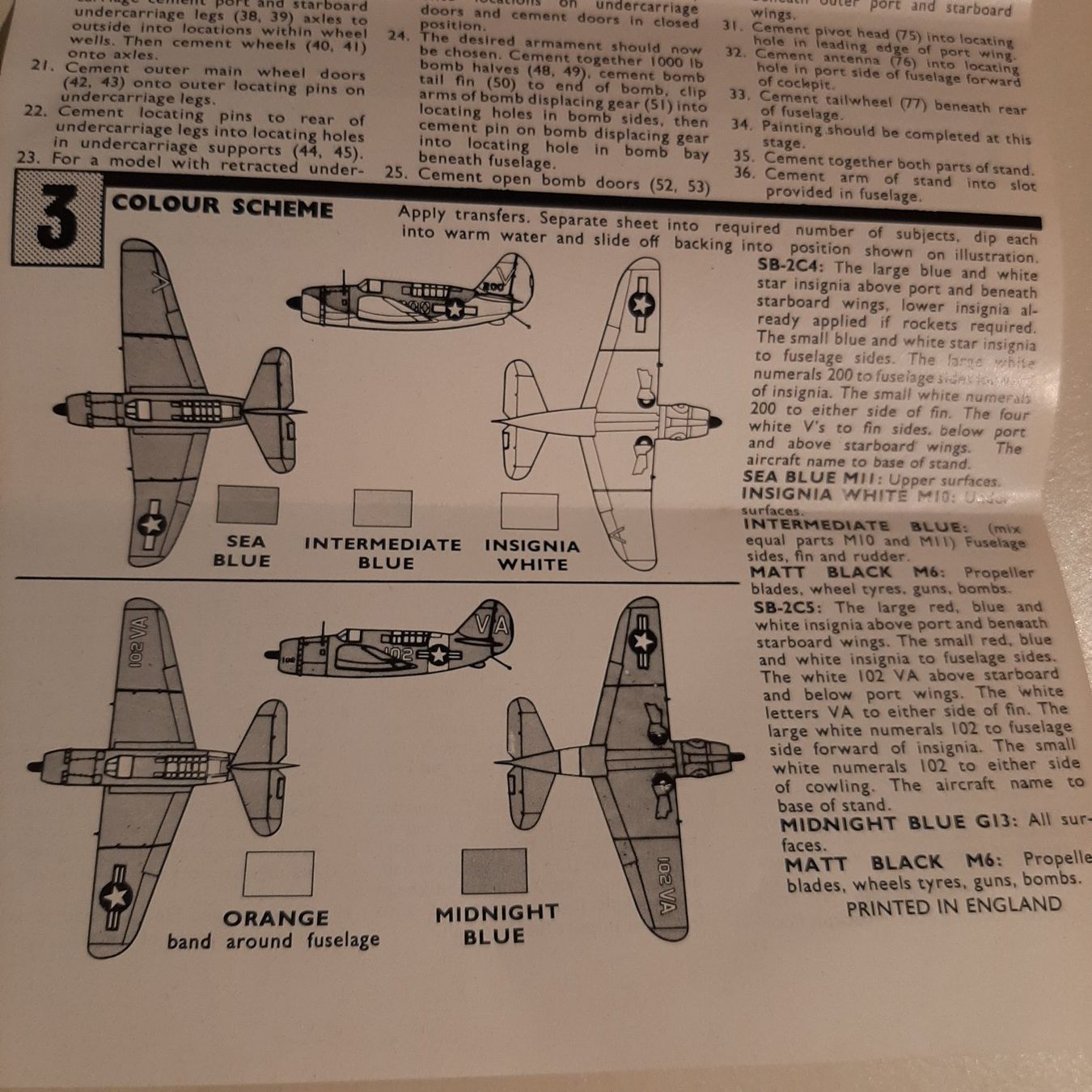 Airfix Kit di modellismo & Modellini statici: 3284 ... Curtiss SBC-4 Helldiver ... Airfix 261 – Usato da Bonstetten venduto da Benibanny59 1