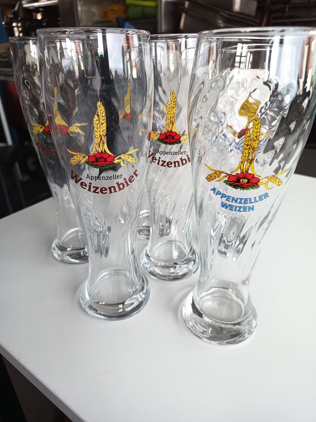 Bicchieri: Appenzeller Weizenbier Gläser – Usato da Oberegg venduto da 19franzi94