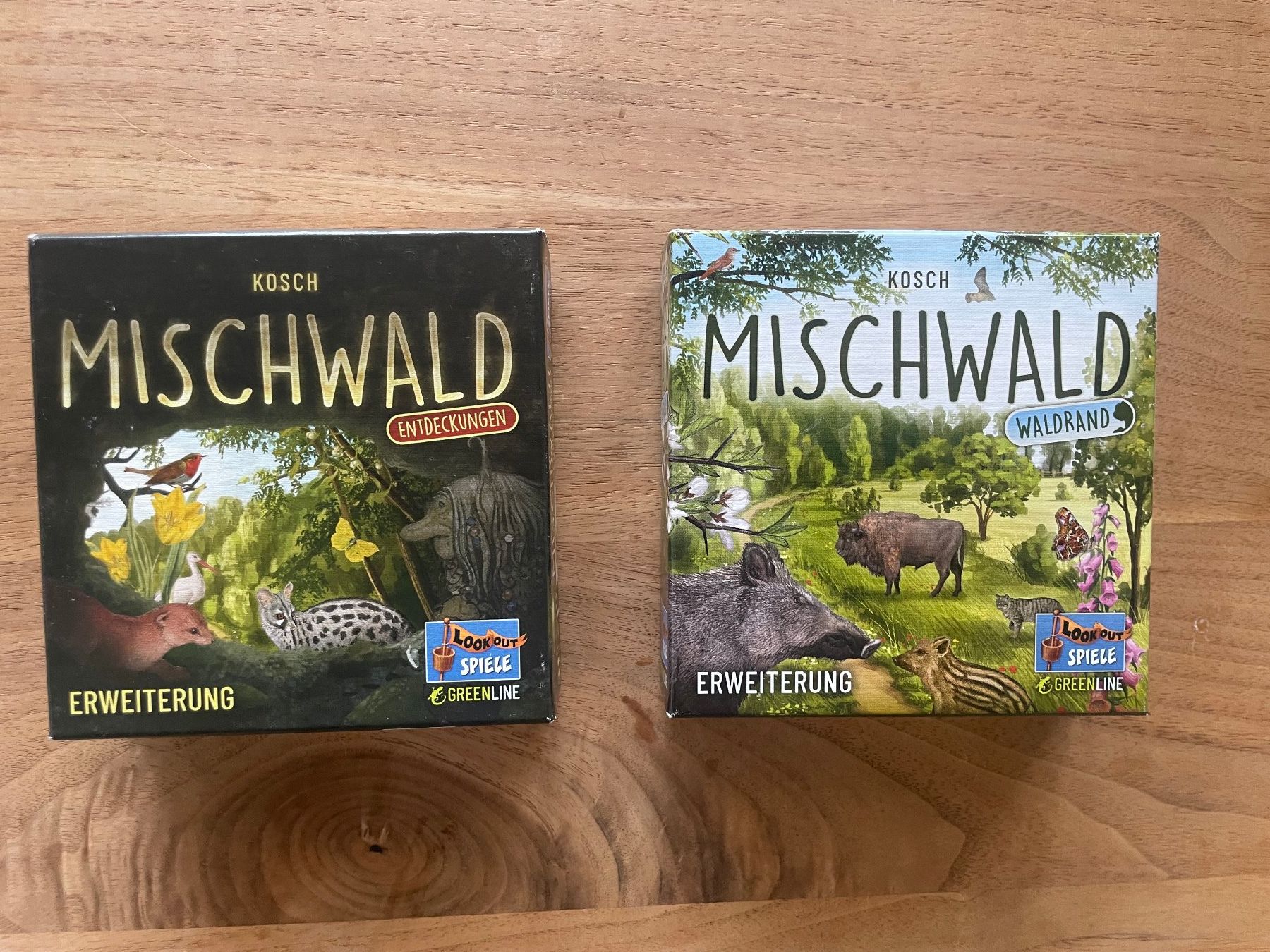 Giochi: Brettspiel - Mischwald - Erweiterungen – Nuovo e nell'imballaggio originale da Winterthur venduto da fishkopp