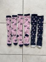 3 Paar Mädchen Reitsocken Grösse 35-38, Pferde/Sterne