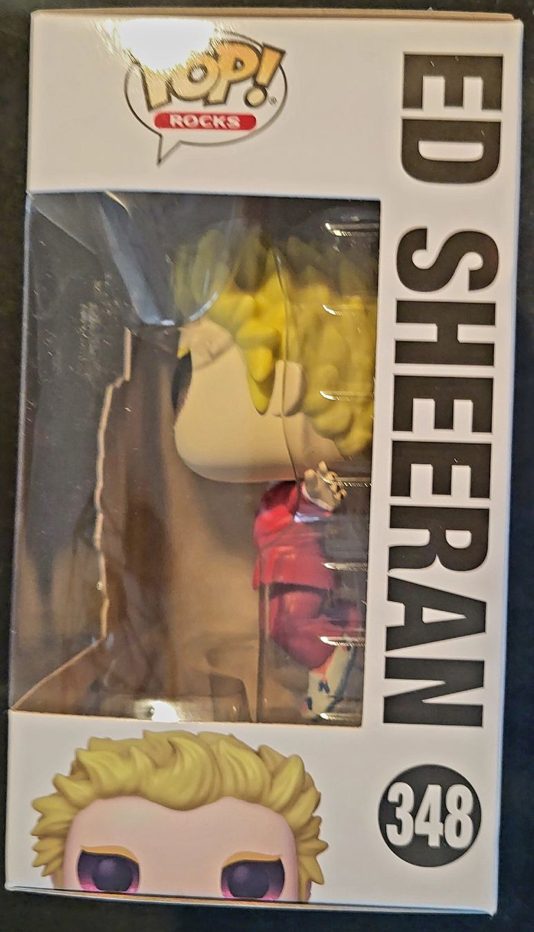Funko Statuette: Funko Pop  Ed Sheeran – Nuovo e nell'imballaggio originale da Montet (Glâne) venduto da KOADA 3
