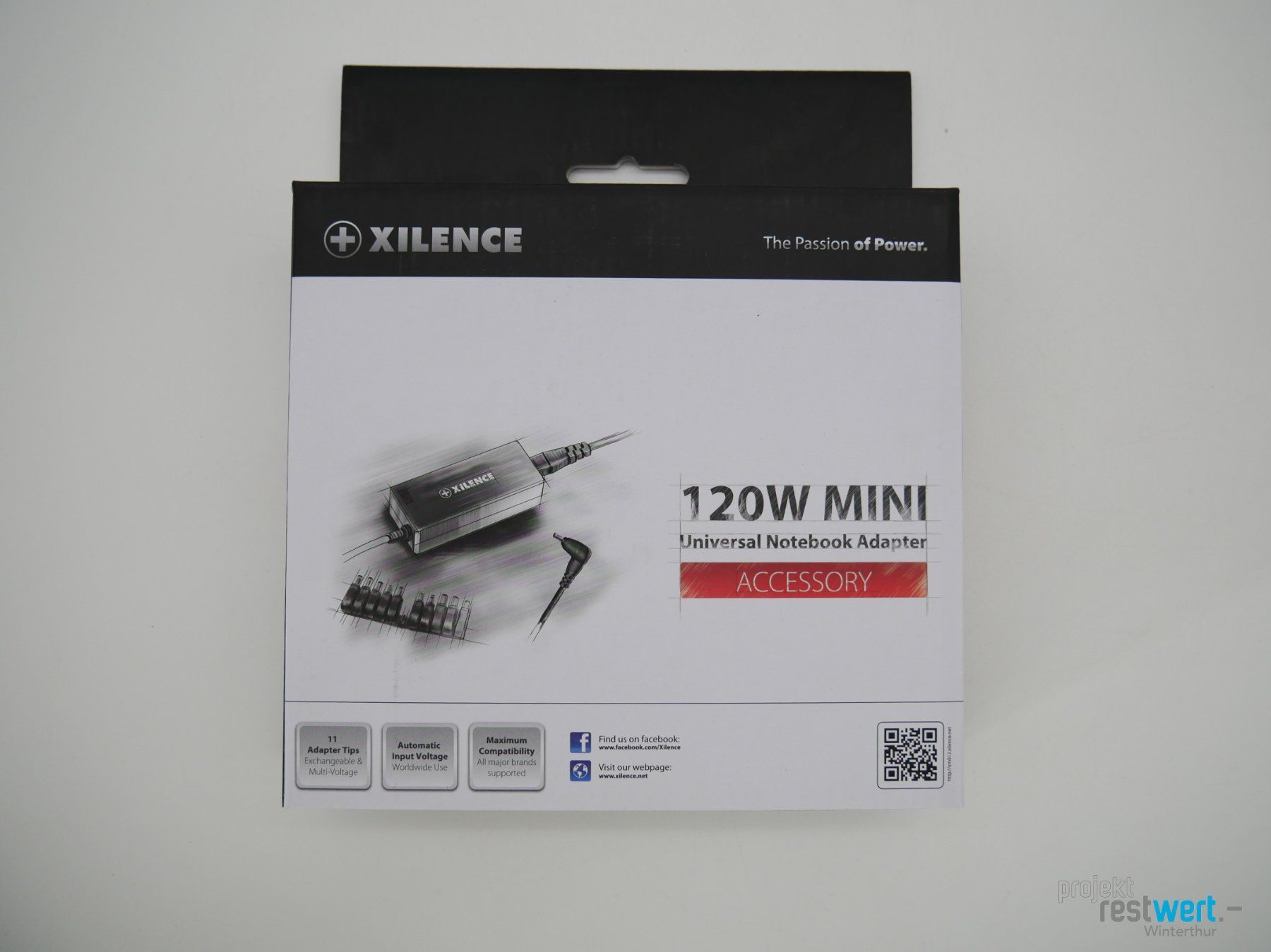 Caricabatterie: XILENCE 120W Mini Universal Notebook-Ladegerät – Nuovo (secondo la descrizione) da Winterthur venduto da Restwert_Winterthur 1