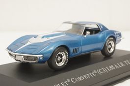 Chevrolet Corvette C3 L88 A.I.R. Team 1968 blau met. / weiss