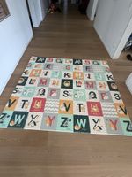 Two sided soft mat for play or rest 180x200