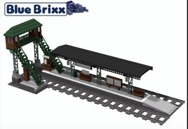 BlueBrixx Bahnsteig 102535 Neu in OVP versiegelt