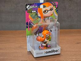 Splatoon 1 - Inkling Girl Amiibo (Orange) / Neu & OVP
