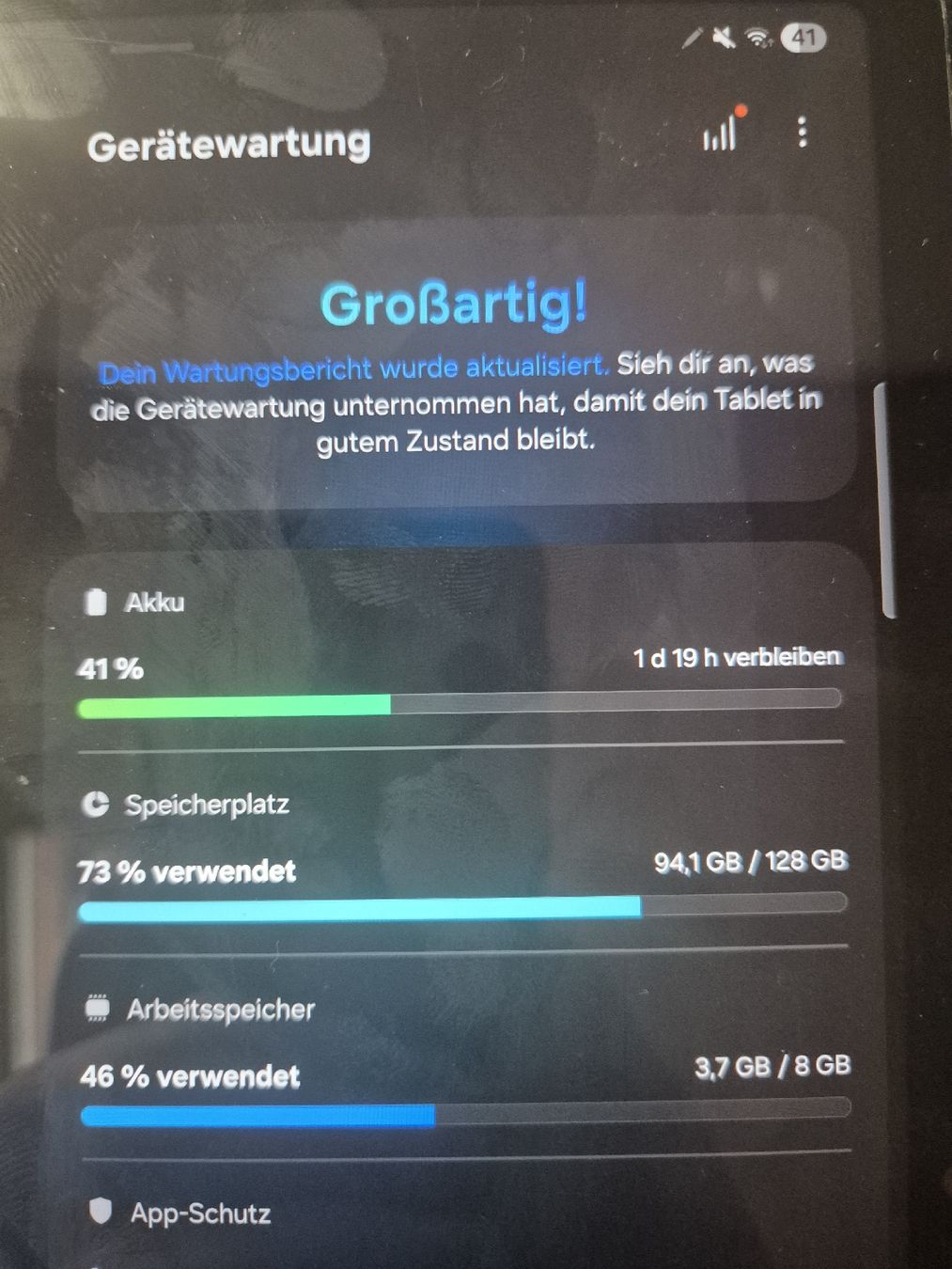 Samsung Tablet PC: Samsung Tablet S8 128GB 8GB RAM – Usato da Künten venduto da An44As26 1