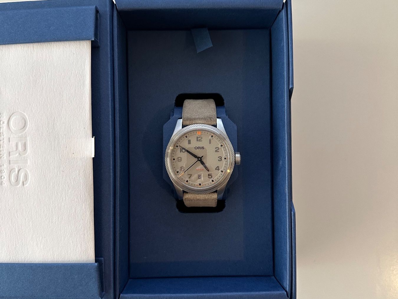 Oris Orologi: Oris ProPilot Date (grau) – Usato da St. Gallen venduto da silfen