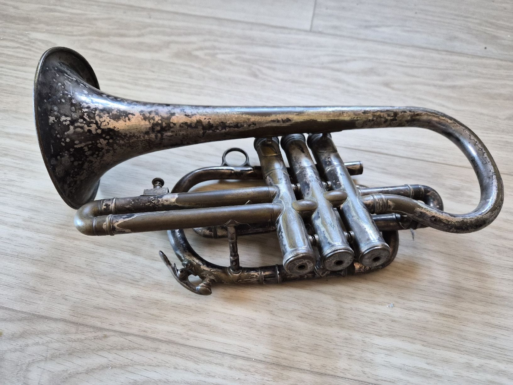 Strumenti musicali: Cornet Imperial Boosey & Hawkes London  – Difettoso da La Joux FR venduto da car_ck96 5