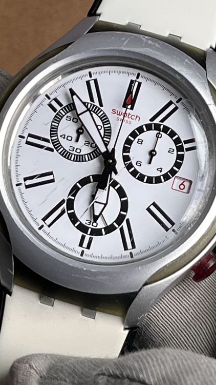 Swatch Montres:  Swatch Herren Uhr Chronograph  – D'occasion à Grenchen par chththl 5