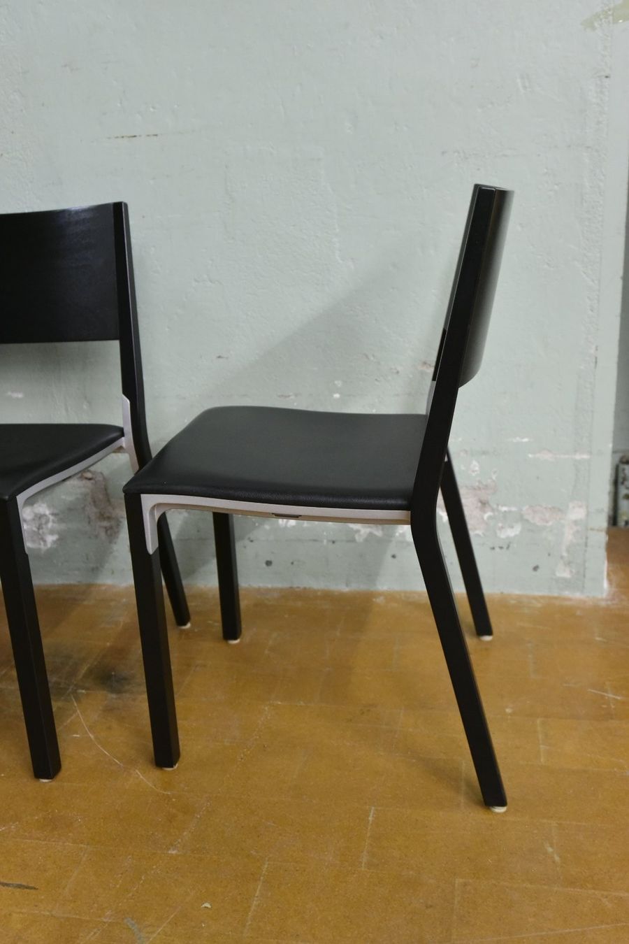 Dietiker Sedie: 4Stk. Stühle Dietiker mit Lederbezug Modell Base – Usato da Lichtensteig venduto da Usedinstorecom 4